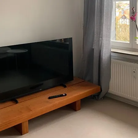 아파트 Ferienwohnung Im Fachwerkhaus Mit Balkon *