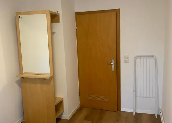 아파트 Ferienwohnung Im Fachwerkhaus Mit Balkon 볼파겐