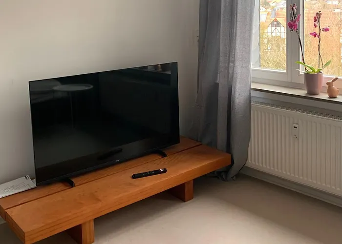 아파트 Ferienwohnung Im Fachwerkhaus Mit Balkon *